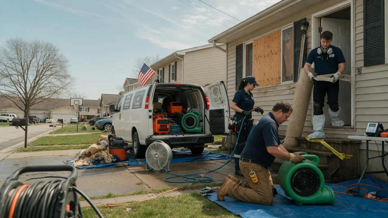 Water Damage Restoration in Olmsted Falls, OH near me